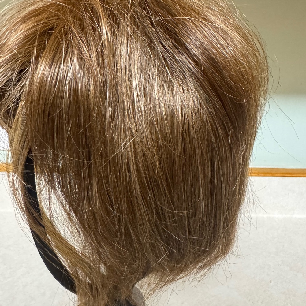 Paula Young  Chestnut Brown Hair topper wig  A6299 color 8/12A
